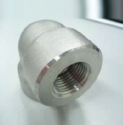 China duplex stainless ASTM A182 F60 threaded elbow on sale