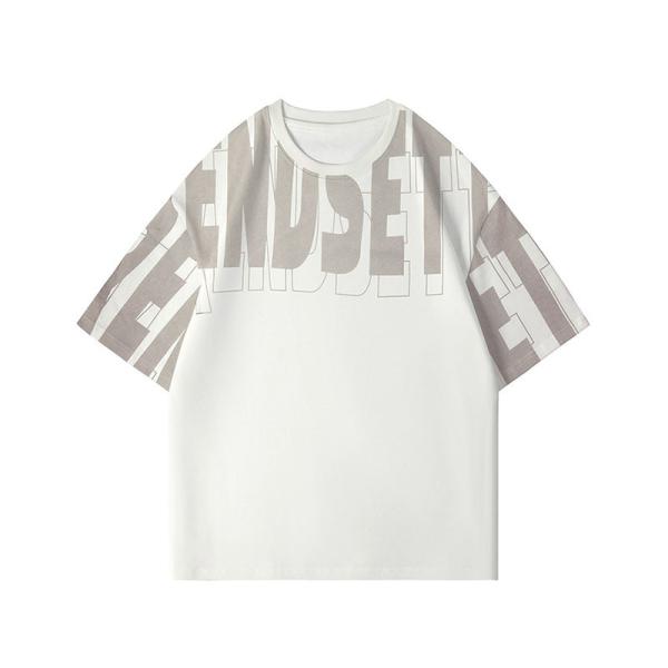 2022 New Round Collar Versatile Half Sleeve Bottom Shirt For Men