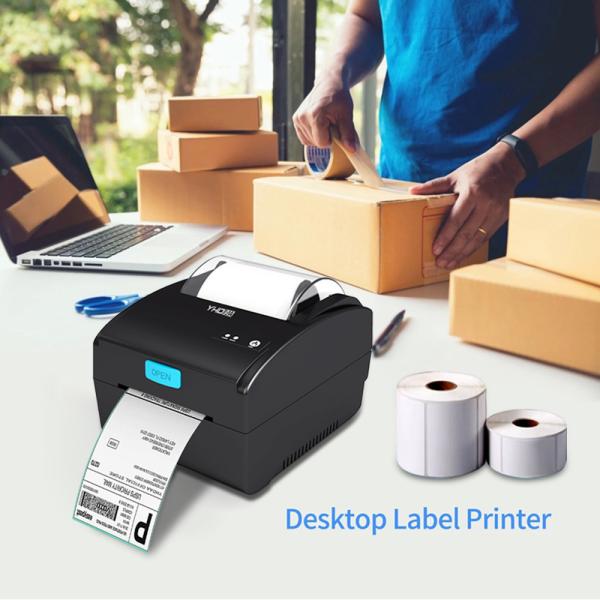 160mm/sec QR Code Thermal Printer 80mm 3 Inch Sticker Maker For Small Business