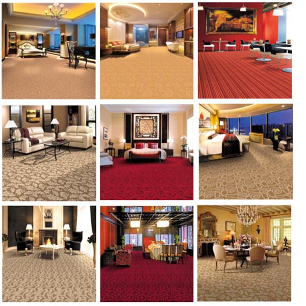 Buy Moistureproof Modern House Carpet Low Loop Wave Pattern Antibacterial Feature at wholesale prices