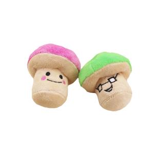 Creative 10cm Vocal Mushroom Plush Toys For Pet