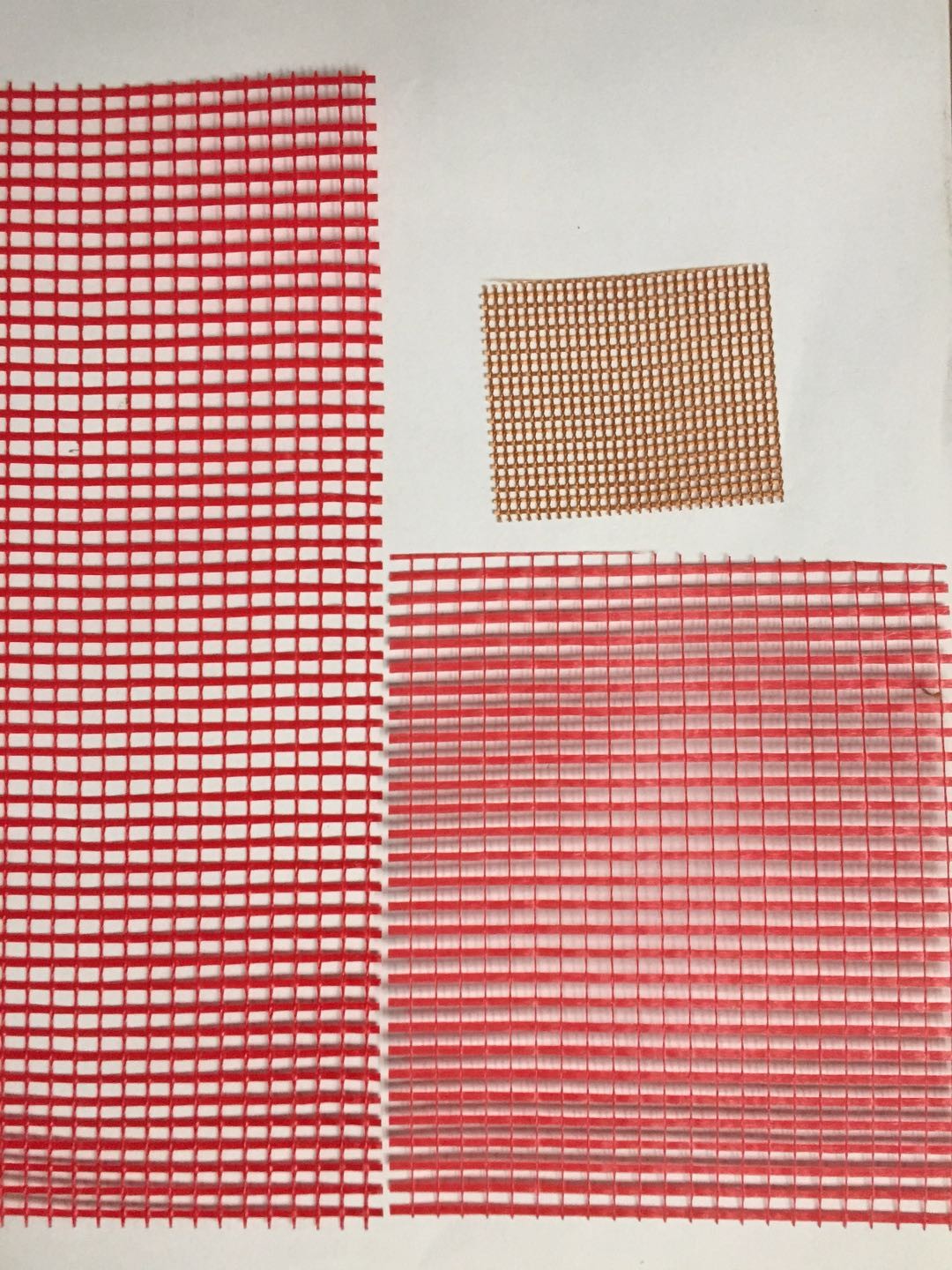 Quality Laminated Transformer Raw Material Red Square Fiberglass Screen Mesh for sale