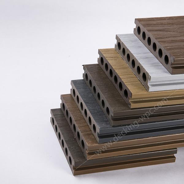 Buy Solid 25*145mm PVC Kompozit GranuL Plastic Accessories for 50% Wood Composite Flooring at wholesale prices