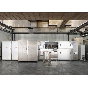 PLC Controlled Stainless Steel Food Processing Machinery Tart Shell Making