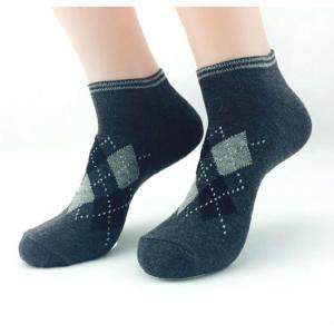 Custom logo, design cotton Material Men Ankle Socks