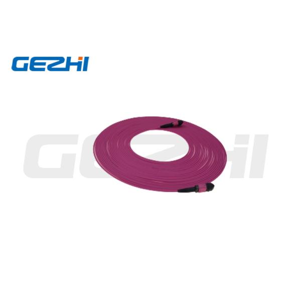 MPO 8 Core OM4 Multimode Patch Cable Series MPO LC Patch Cord Pigtail