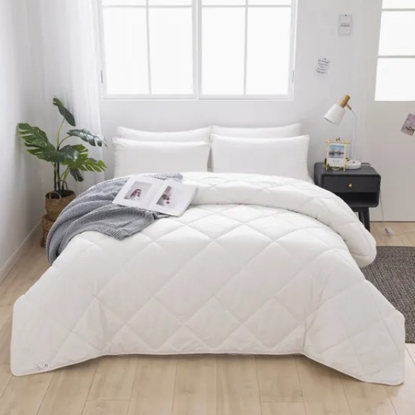 Buy Green Beige Polyester Filling Binding Quilt Duvet Soft Best Selling at wholesale prices