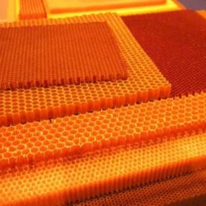 Customizable 4.8 Density Aviation Grade Aramid Honeycomb Core With Chemical