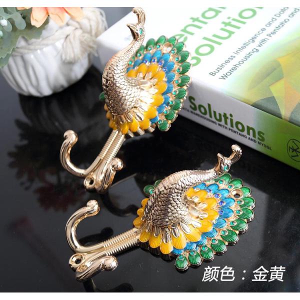 High quality classical customized metal zinc alloy curtain hooks for home decorations