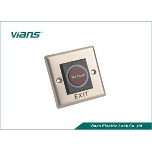 Infrared Door Exit Button / Push To Exit Switch With Touch Free Sensor ,