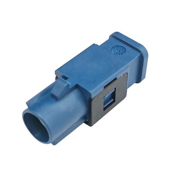 Buy Blue Code C FAKRA RF Connector , Multimedia Coaxial FAKRA Connector at wholesale prices