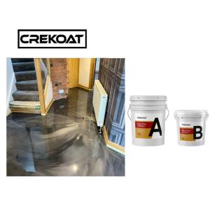 Nonslip Heat Resistant Metallic Epoxy Garage Floor High Gloss