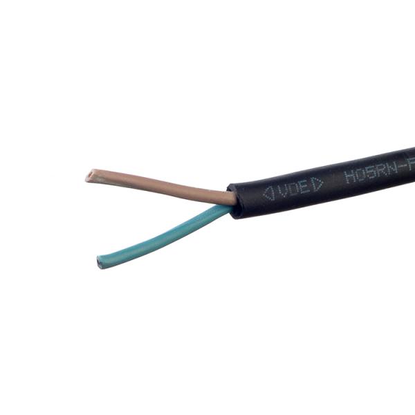 Industrial Electric Wiring Water Proof Cable Tower 60C Heat Resistant Copper Rubber Heavy Duty Ho7rn F-single or 2 Core