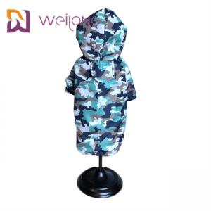 Quality Velcro Opening Camo Pet Dog Waterproof Jumpsuit Mesh Lining for sale