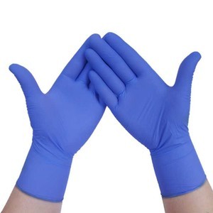 Biodegradable Firm Grip Disposable Multipurpose Nitrile Gloves Anti Allergy 100