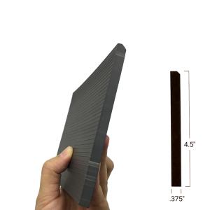 6" PVC Floor Baseboard Skirting Vinyl Baseboard for Wall Protection and