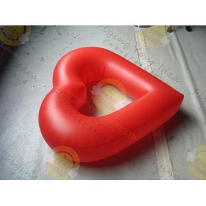 Party Inflatable Advertising Helium Balloons Attractive Red Love Shaped