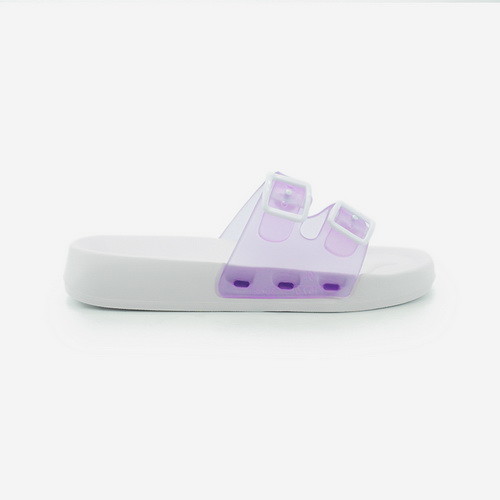 OEM White Transparent Upper Eva Birkenstock Clogs With Double Strap