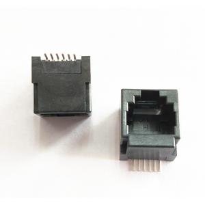 LCP Single Port Vertical RJ11 Modular Jack Phone Socket 6 Pins 6 Contacts