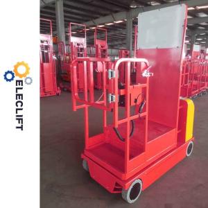 Speed 0-20m/min Mini Order Picker Lift Truck CE ISO9001