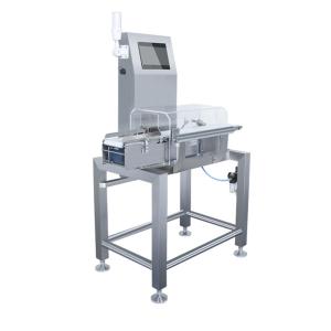 Food Industry Automatic Check Weigher 304 Stainless Steel Structure Material