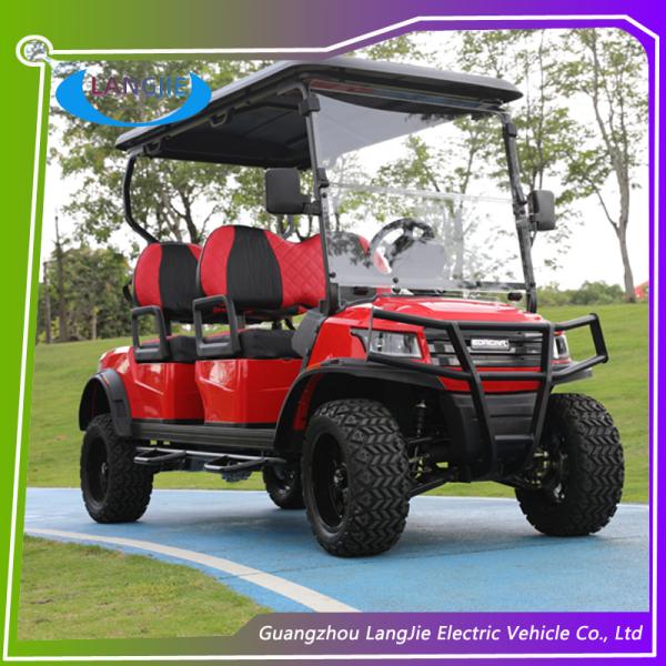 4 Seats Electric Hunting Car with AC Motor and 4 Wheel Drive for Wilderness Exploration