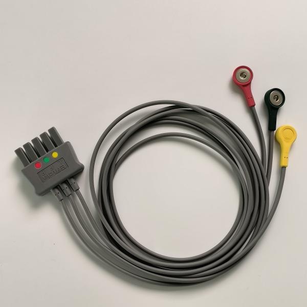 PHILIP Original CBL 3 Lead Wire Set Snap IEC ICU REF:989803160681
