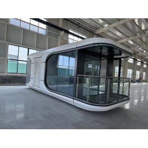 Hotel Accommodation 38 M2 Model E7 Solar Capsule House With Luxury Apple Cabin