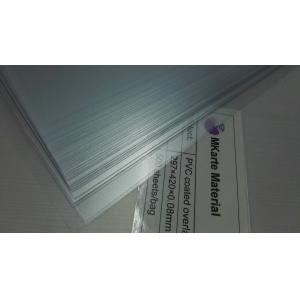 Strong Adhesion Level Digital Printing Pvc Coated Overlay
