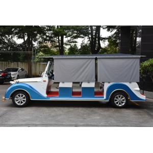 Lithium Battery Operated Retro Electric Car , 8 Seats Electric Passenger Vehicle