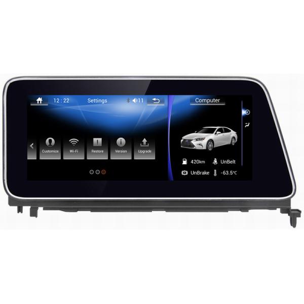 Ouchuangbo car radio gps 4 Core CPU android 6.0 for Lexus RX270 350 450 with gps USB WIFI wifi Bluetooth SWC