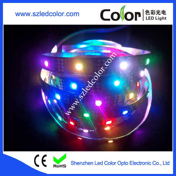 individual control ws2801 full color led strip