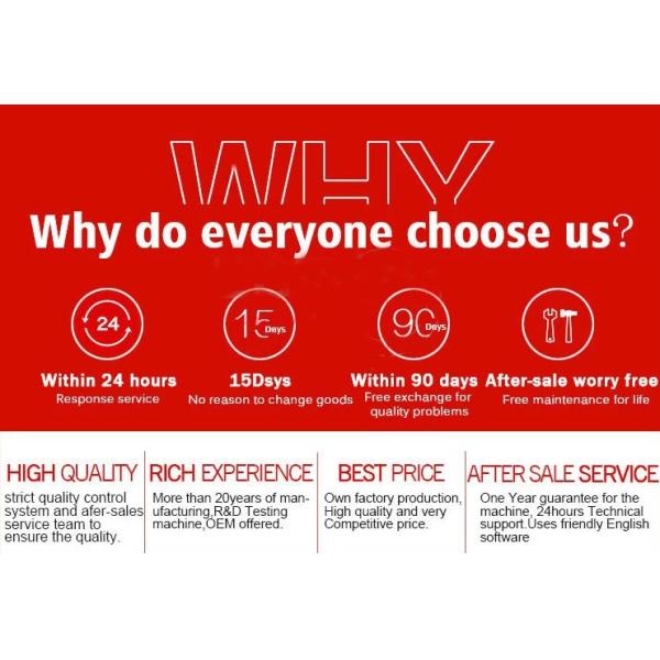 Plastic Material Tensile Compression Testing Machine With Single Column
