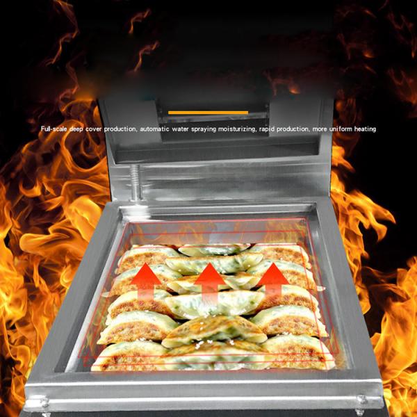 Electrical Dumpling Maker Machine Gyoza Auto Gas Momo Making Machine