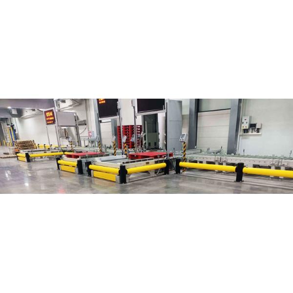 Polymer Ground Safety Barrier Warehouse Safety Barrier Traffic Guardrails