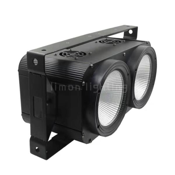 2019 New Arrival 2X100W 2 Eyes RGBW 4in1 COB LED Audience Stage Blinder Light