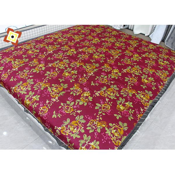 Buy Plain Jacquard Mattress Warp Knitted Fabric 200CM Width Waterproof at wholesale prices