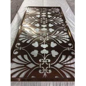 Bronze Stainless Steel Room Divider For Sunshades/Louver/Window Screen