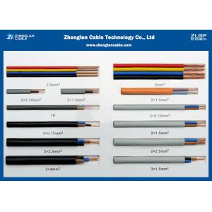 RVV 300/500V Building Wire And Cable PVC Insulated 30 Years Service Life
