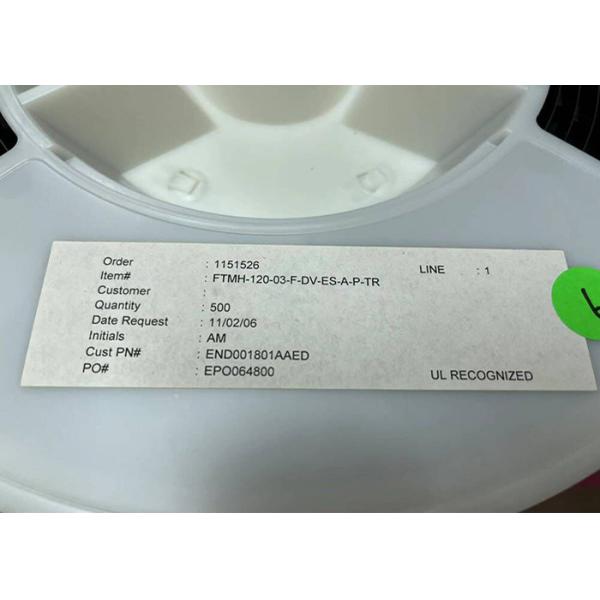 Buy Rectangular Connectors FTMH-120-03-F-DV-ES-A-P-TR Integrated Circuit Chip 40Position at wholesale prices