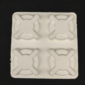 China Made Pulp Molding Shockproof Eco Friendly Coffee Takeaway Containers