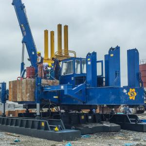135kw 1202 Ton Square Pile Static Pile Driver