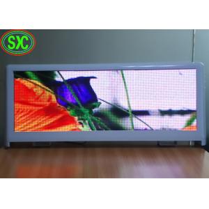 China Taxi Roof Outdoor Advertising LED Display Screen With USB Adopt Wifi 3G Control System on sale
