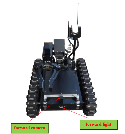 Aluminum Alloy EOD Robot Precision Machining High Strength Convenient Operation