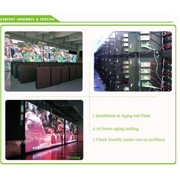 Full Color Outdoor LED Displays Rental With 6-70m Viewing Distance , 6mm Pixel Pitch