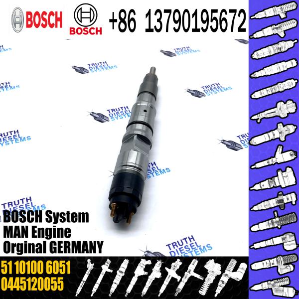 Common Rail Fuel Injector 0445120052 0445120053 0445120055 for 51101006051 Diesel Engine