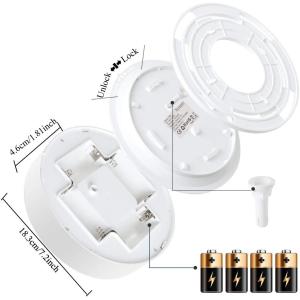 Ultra Bright 80LED 300LM Battery Operated Motion Sensor Light