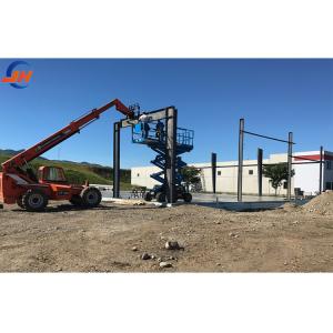 Aluminum Alloy Window Steel Structure Prefab Warehouse Building Q235 Q345B