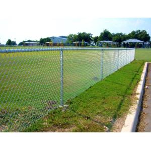 16Ga To 8Ga 60mm Heavy Duty Steel Chain Link Fence Electro Galvanized