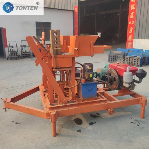 Tonten Small Model Packing Cement Block Concrete Brick Making Machine